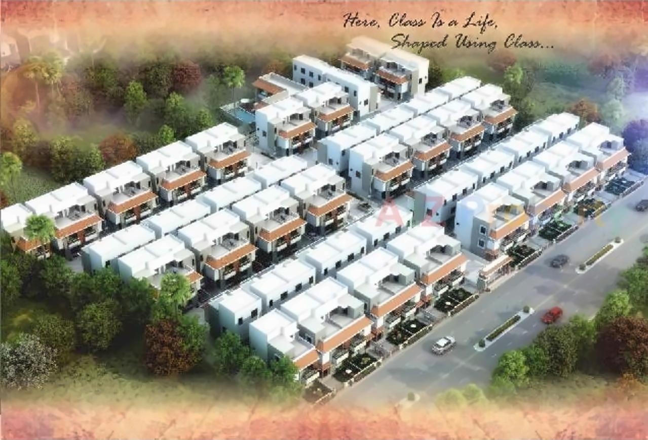 3D Elevation of real estate project Darshanam Revanta located at Gotri, Vadodara, Gujarat