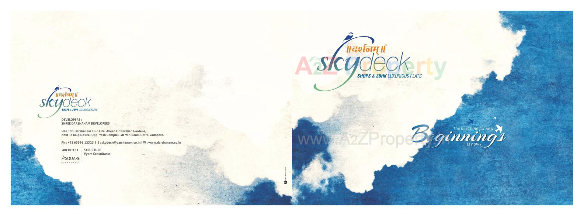  of real estate project Darshanam Skydeck located at Gorwa, Vadodara, Gujarat