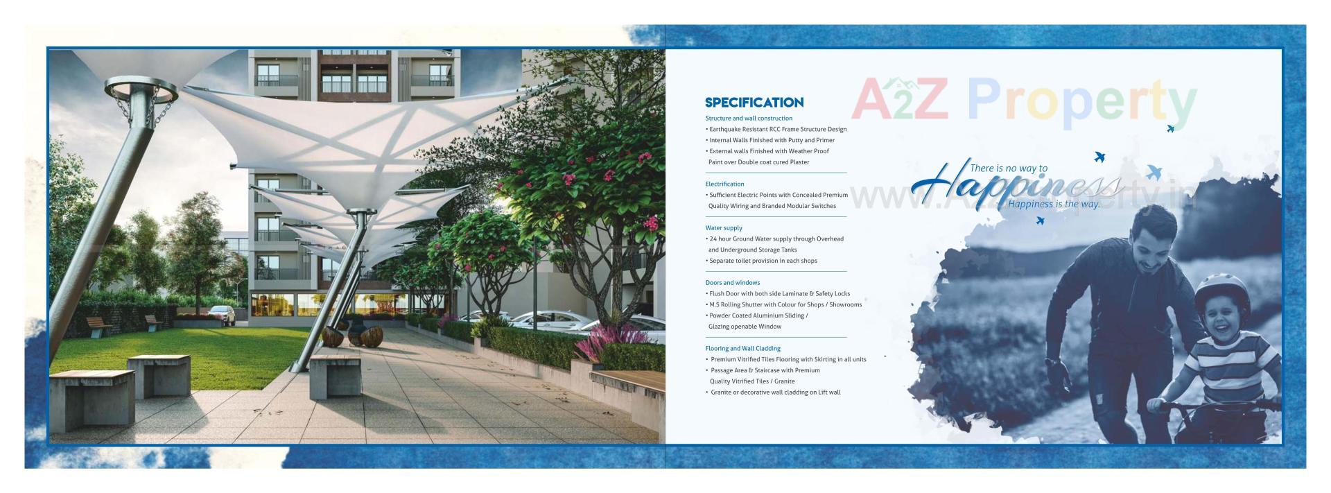  of real estate project Darshanam Skydeck located at Gorwa, Vadodara, Gujarat