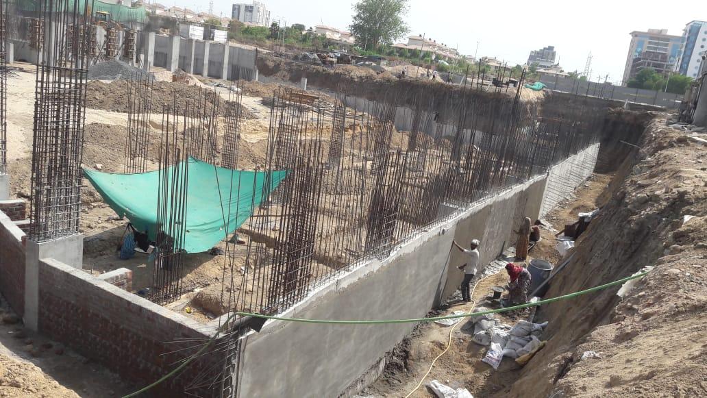 158024_const of real estate project Darshanam Splendora Ii located at Bhayli, Vadodara, Gujarat