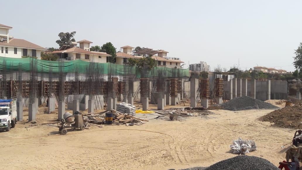 158030_const of real estate project Darshanam Splendora Ii located at Bhayli, Vadodara, Gujarat