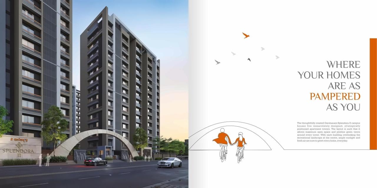 of real estate project Darshanam Splendora Ii located at Bhayli, Vadodara, Gujarat
