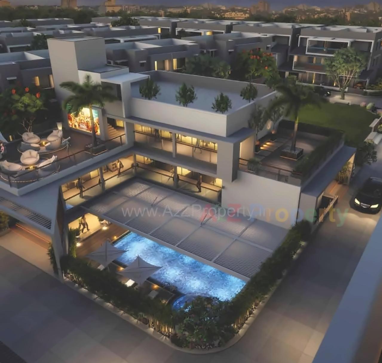 3D Elevation of real estate project Darshanam Splendora located at Bhayli, Vadodara, Gujarat