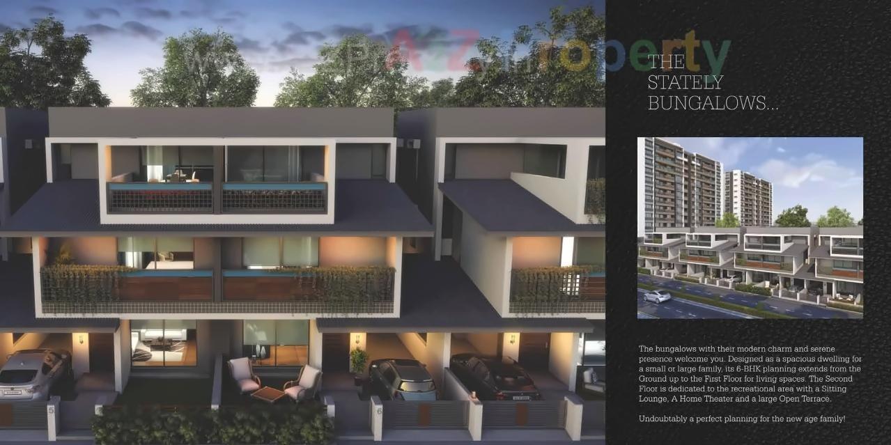 3D Elevation of real estate project Darshanam Splendora located at Bhayli, Vadodara, Gujarat