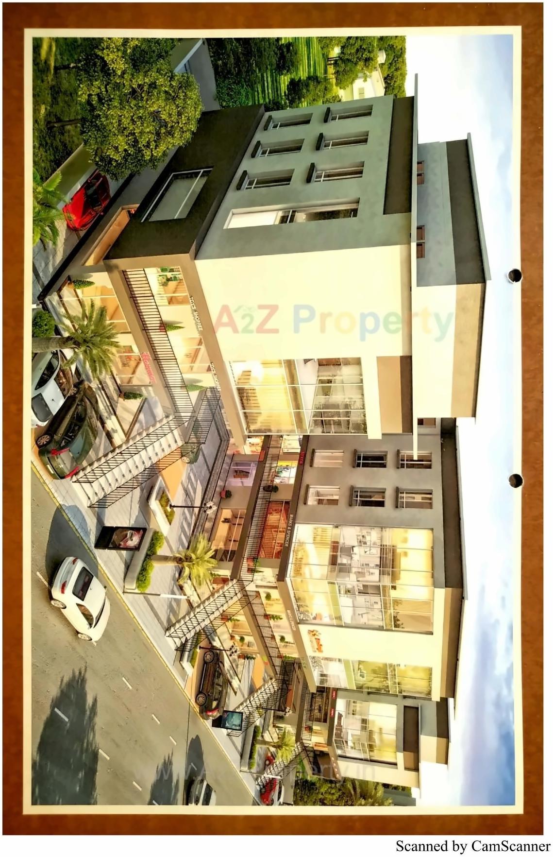 Layout of real estate project Darshanam Trade Center located at Kasba, Vadodara, Gujarat