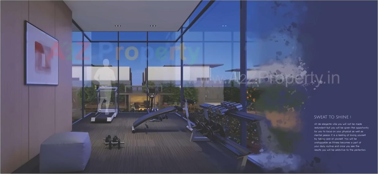 3D Elevation of real estate project De Elegante Villa located at Khanpur, Vadodara, Gujarat