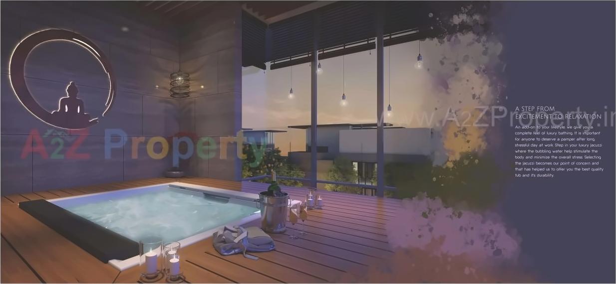 3D Elevation of real estate project De Elegante Villa located at Khanpur, Vadodara, Gujarat