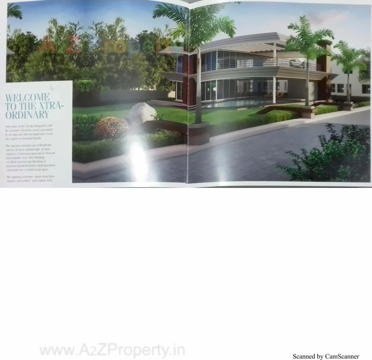 3D Elevation of real estate project Dev Krupa located at Sayajipura, Vadodara, Gujarat