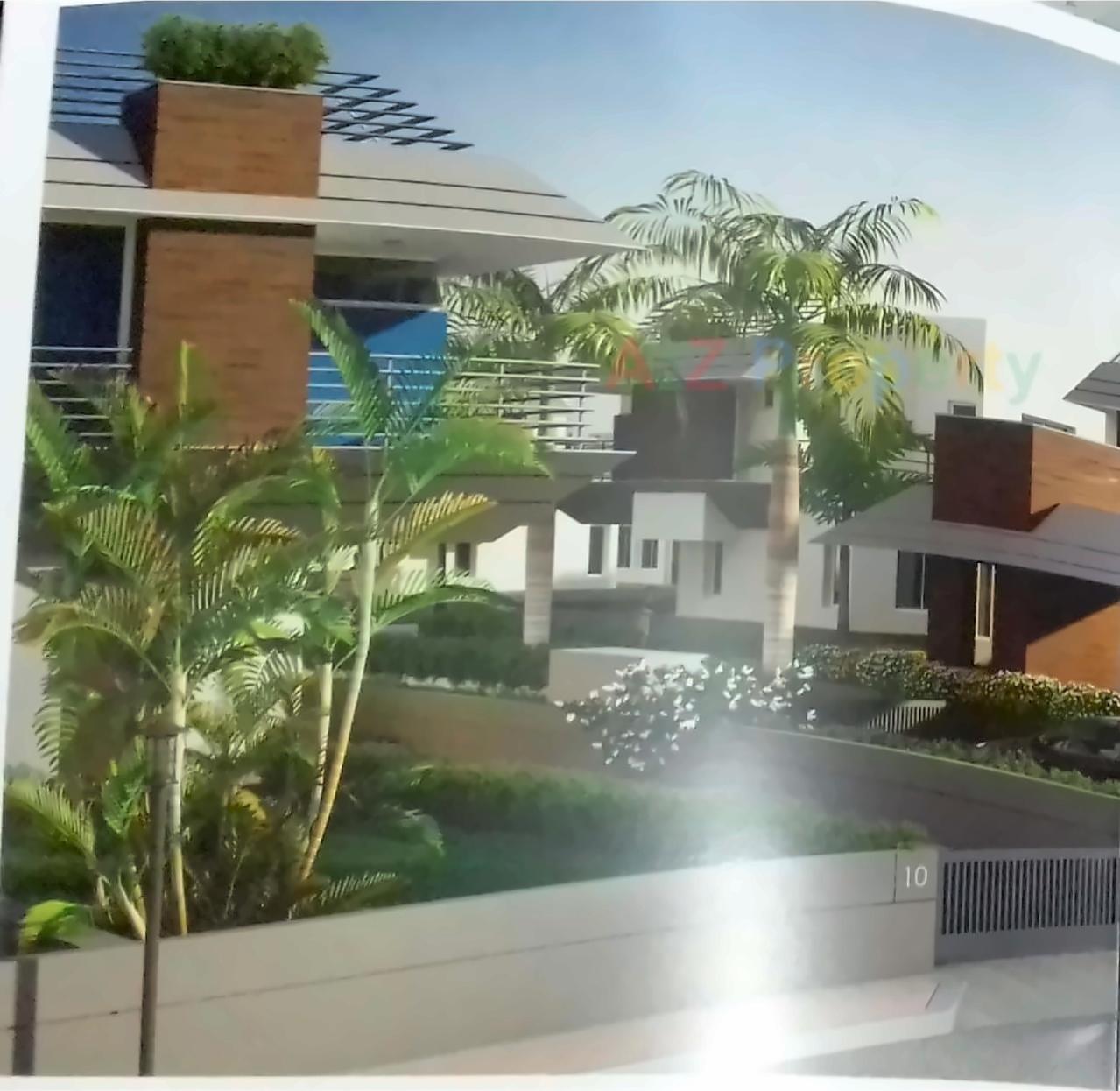 3D Elevation of real estate project Dev Krupa located at Sayajipura, Vadodara, Gujarat