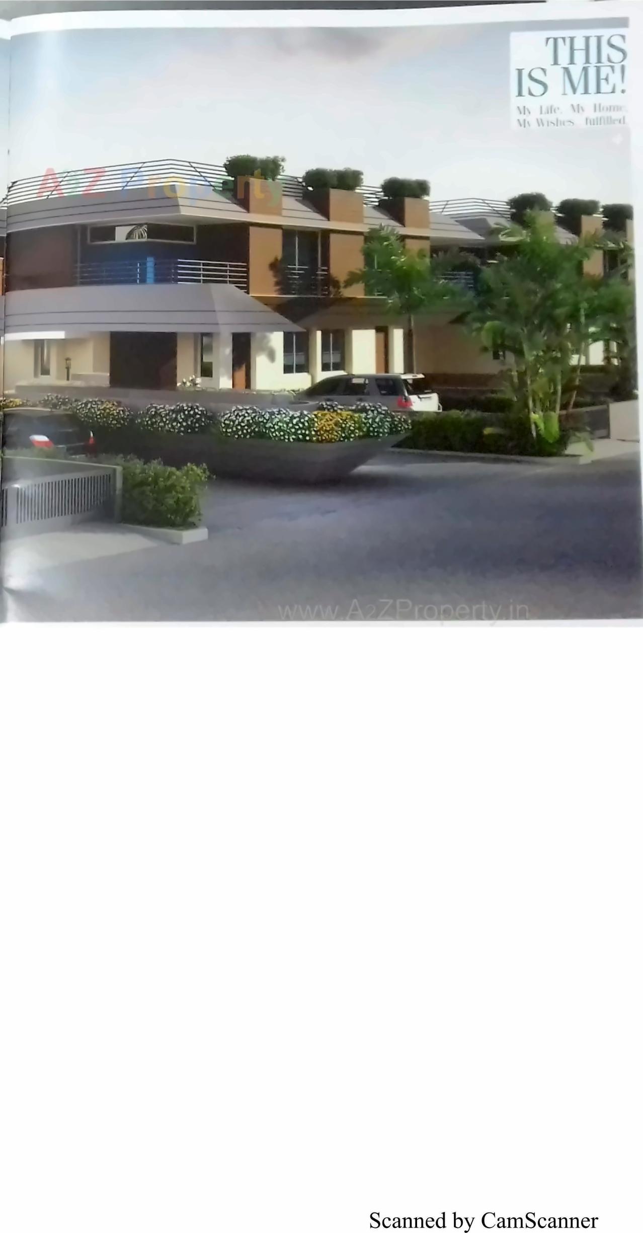 3D Elevation of real estate project Dev Krupa located at Sayajipura, Vadodara, Gujarat