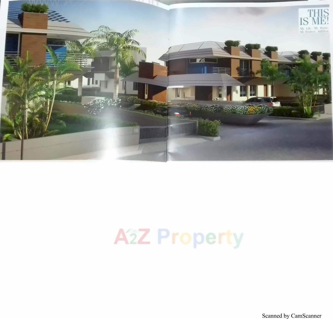 3D Elevation of real estate project Dev Krupa located at Sayajipura, Vadodara, Gujarat