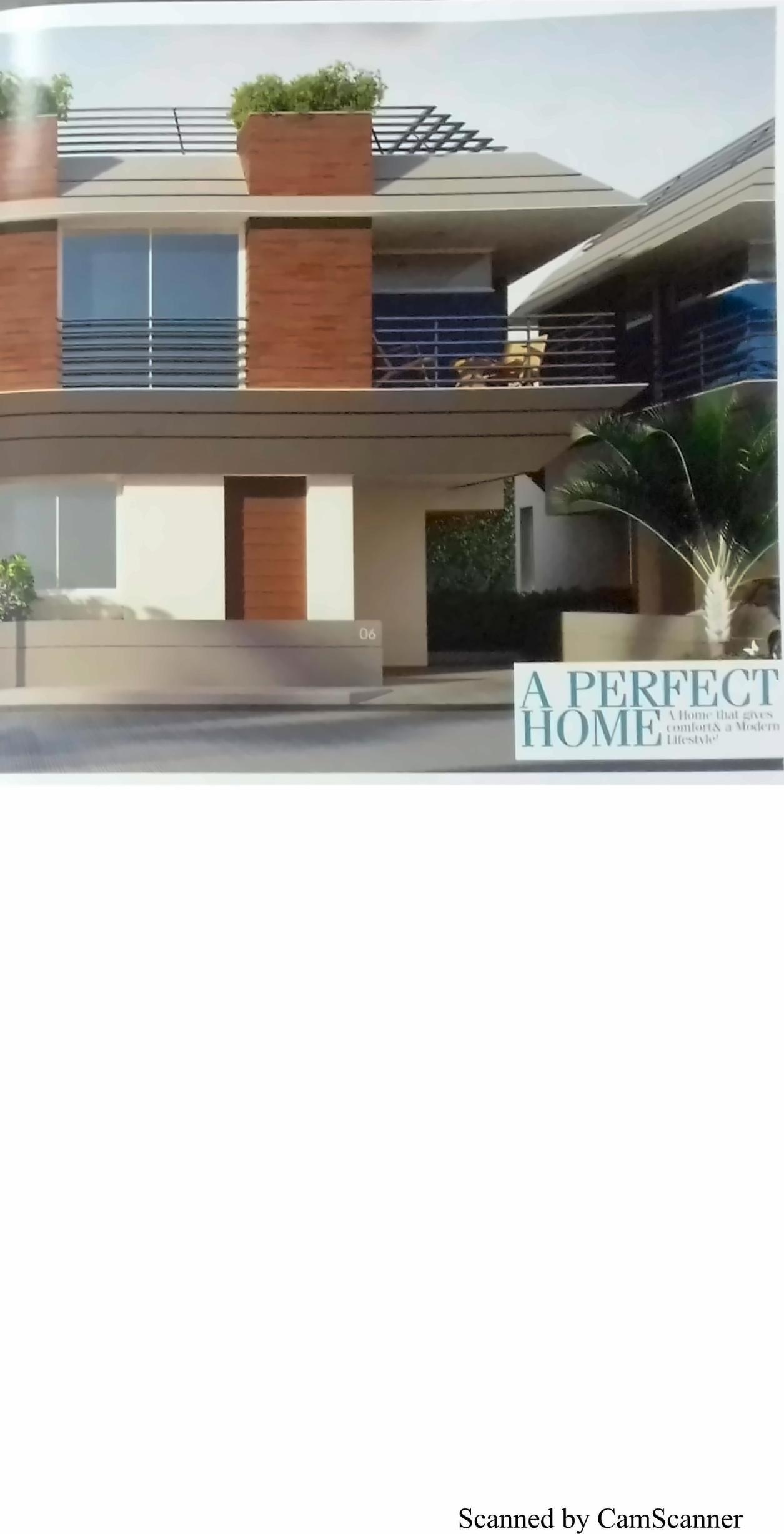 3D Elevation of real estate project Dev Krupa located at Sayajipura, Vadodara, Gujarat