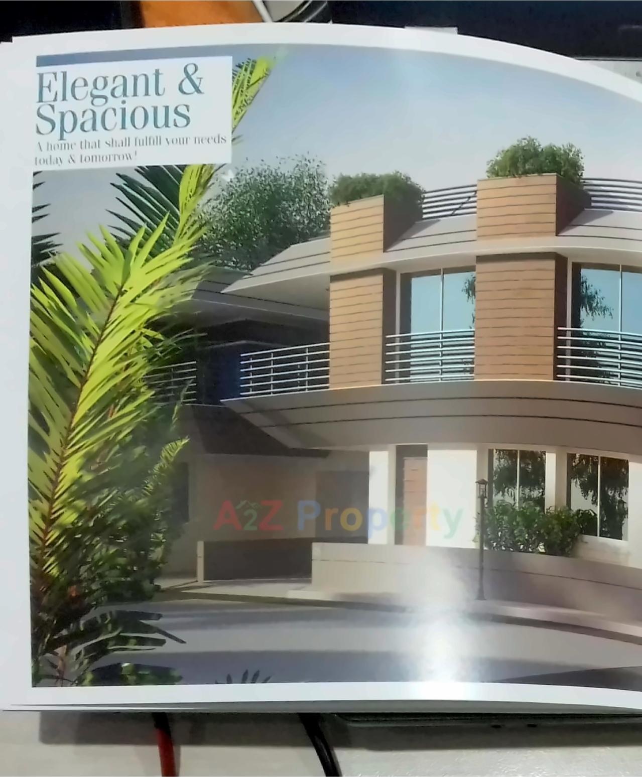 3D Elevation of real estate project Dev Krupa located at Sayajipura, Vadodara, Gujarat