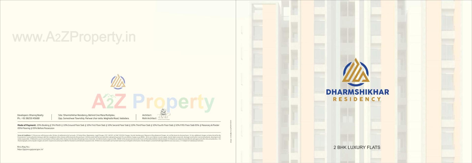  of real estate project Dharm Shikhar Residency located at Bapod, Vadodara, Gujarat