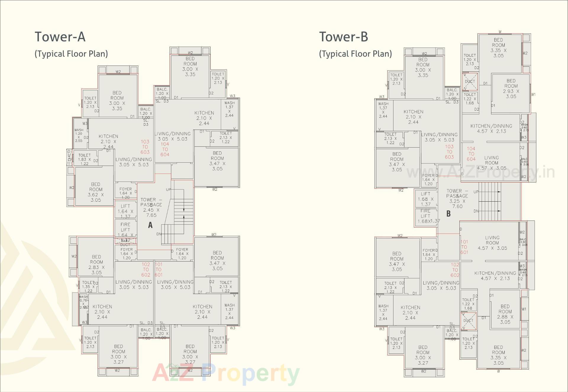 Layout of real estate project Dharm Shikhar Residency located at Bapod, Vadodara, Gujarat