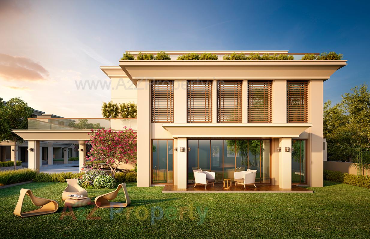 3D Elevation of real estate project Diamond Bungalows located at Khanpur, Vadodara, Gujarat