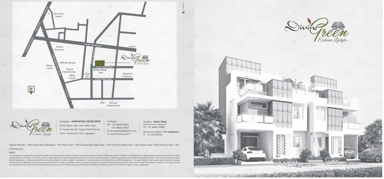  of real estate project Divine Green located at Harni, Vadodara, Gujarat