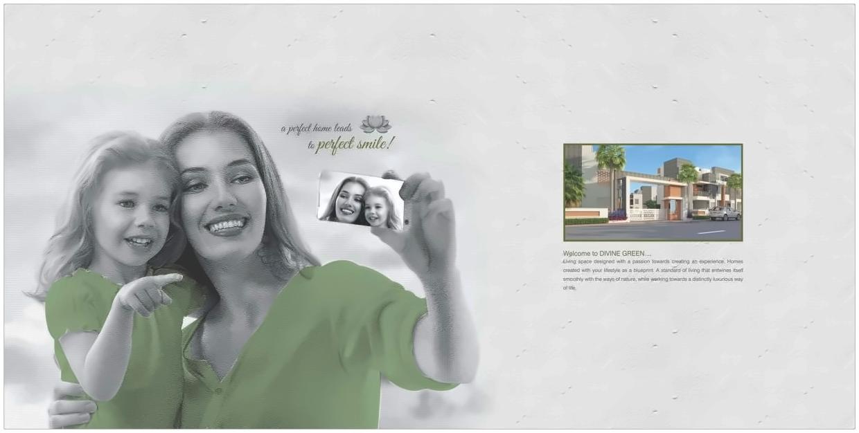  of real estate project Divine Green located at Harni, Vadodara, Gujarat