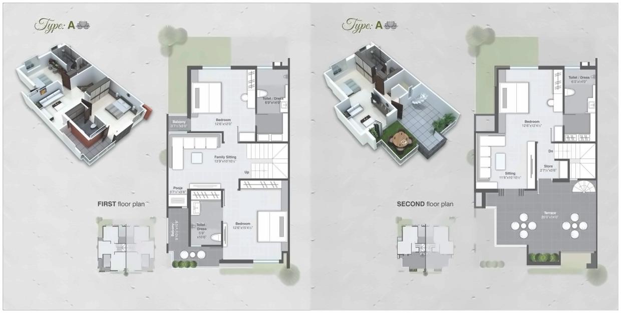 Layout of real estate project Divine Green located at Harni, Vadodara, Gujarat