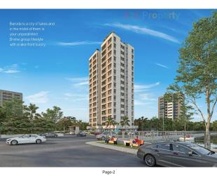 Elevation of real estate project Divine Lakemont located at Vadodara, Vadodara, Gujarat