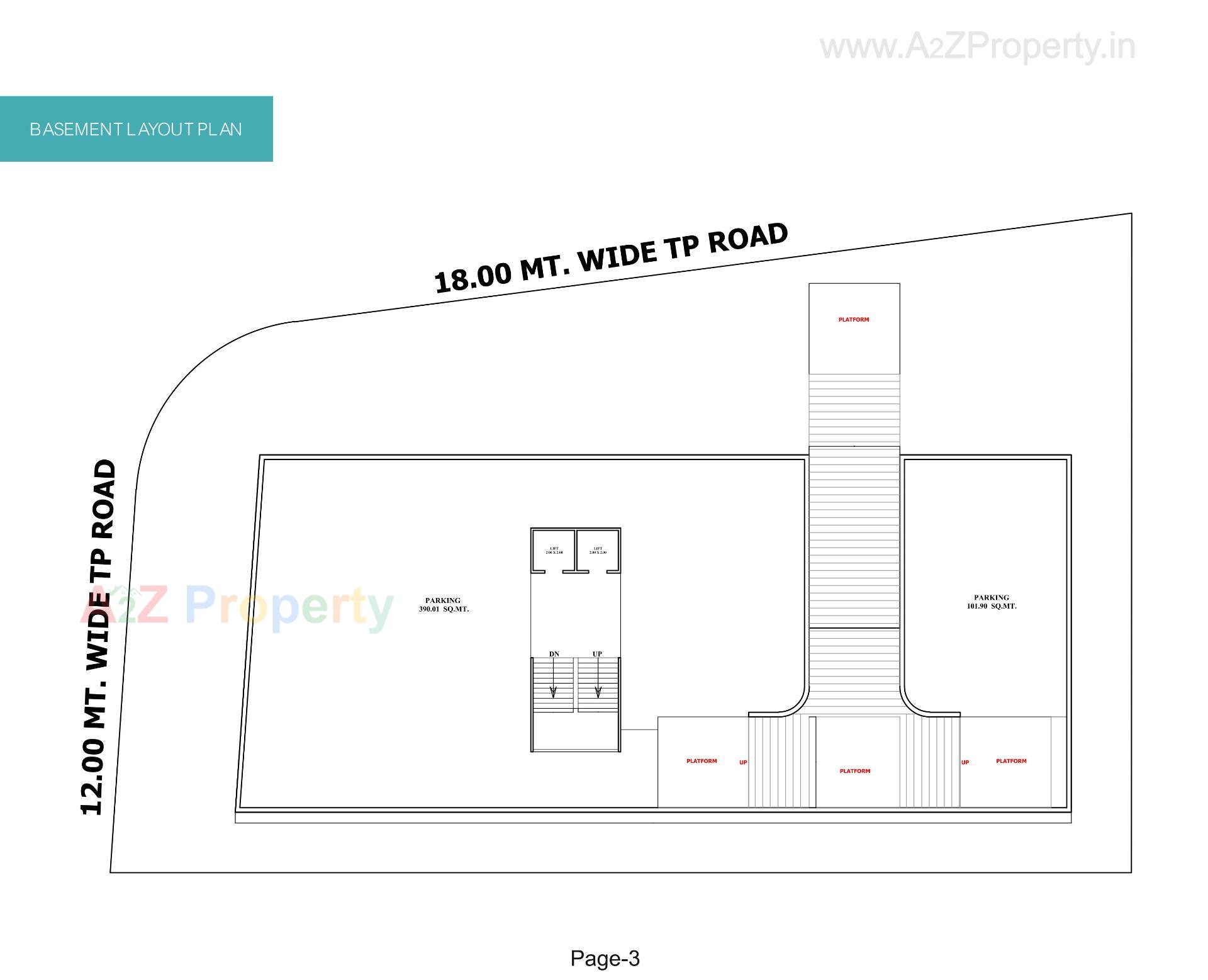 Layout of real estate project Divine Lakemont located at Vadodara, Vadodara, Gujarat