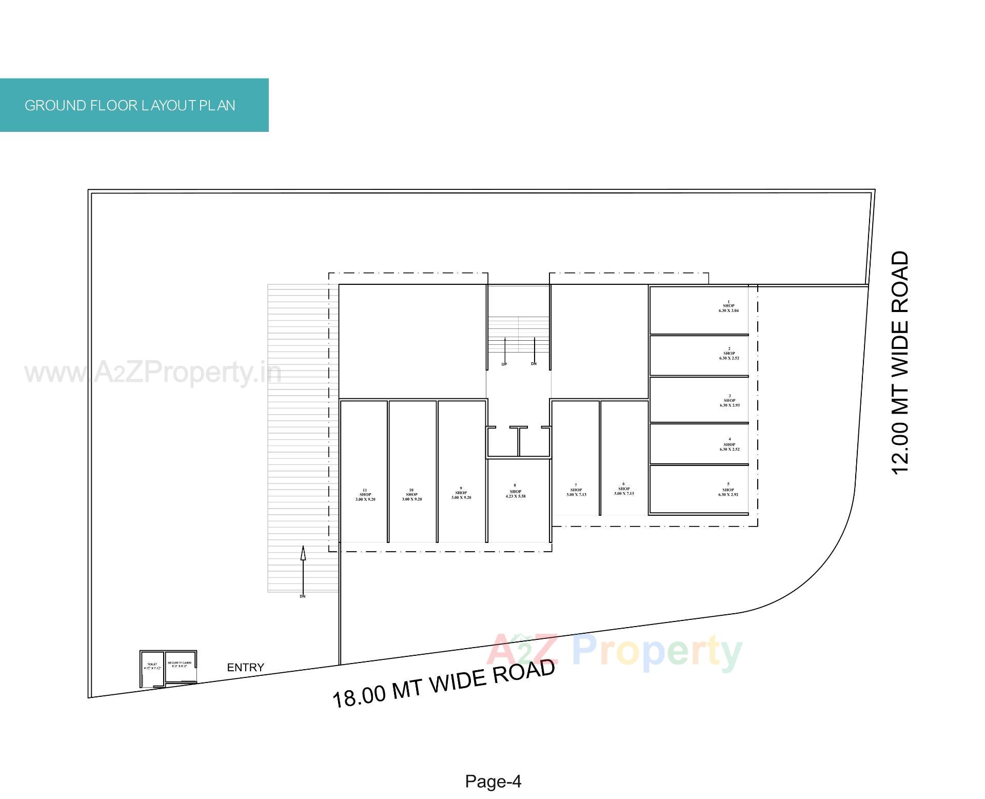Layout of real estate project Divine Lakemont located at Vadodara, Vadodara, Gujarat