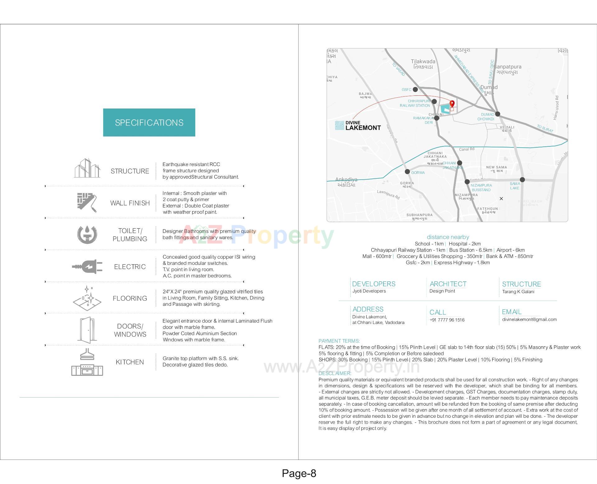  of real estate project Divine Lakemont located at Vadodara, Vadodara, Gujarat