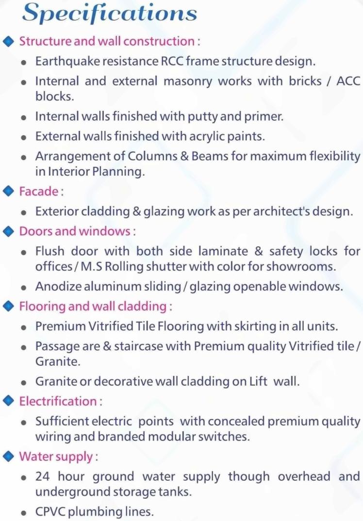 Project Specifications