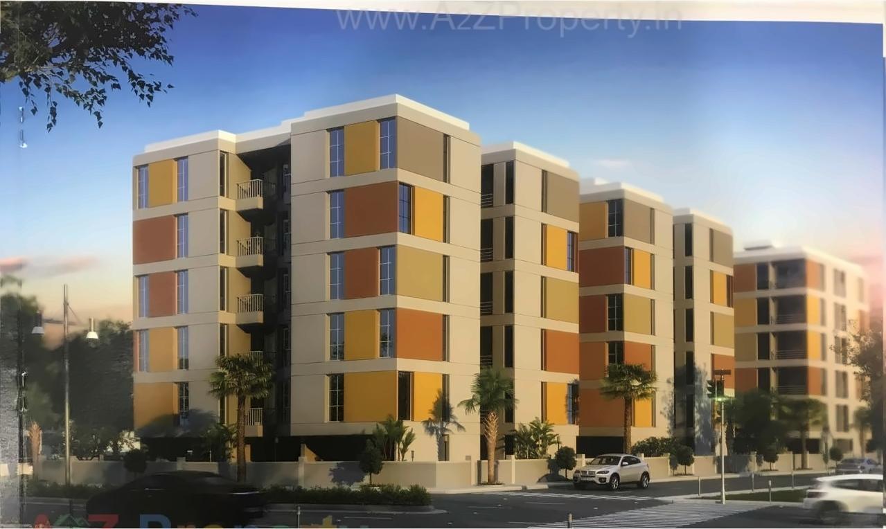 3D Elevation of real estate project Diya Style Home located at Undera, Vadodara, Gujarat