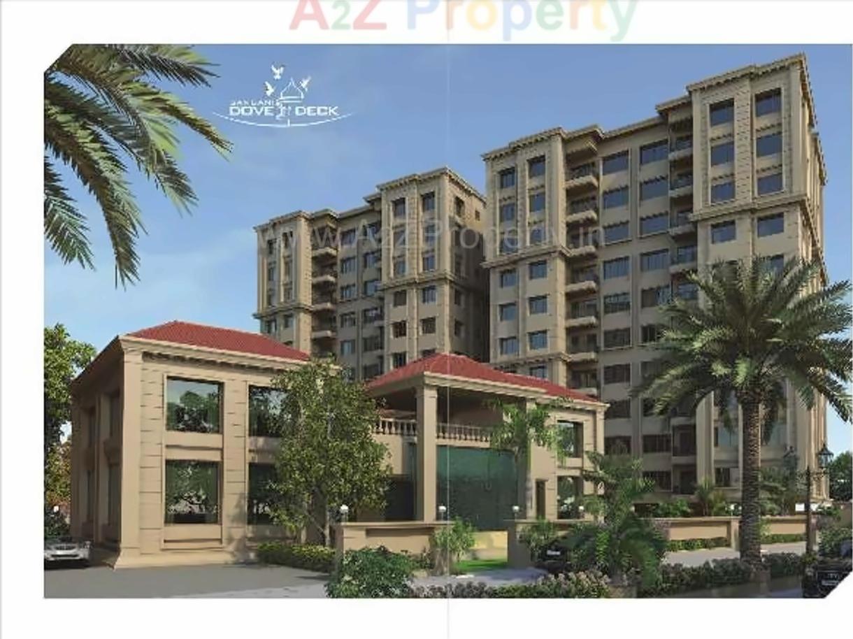 3D Elevation of real estate project Dovedeck located at Sayajipura, Vadodara, Gujarat