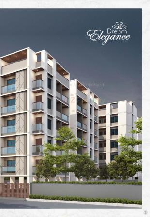 Elevation of real estate project Dream Elegance located at Harni, Vadodara, Gujarat