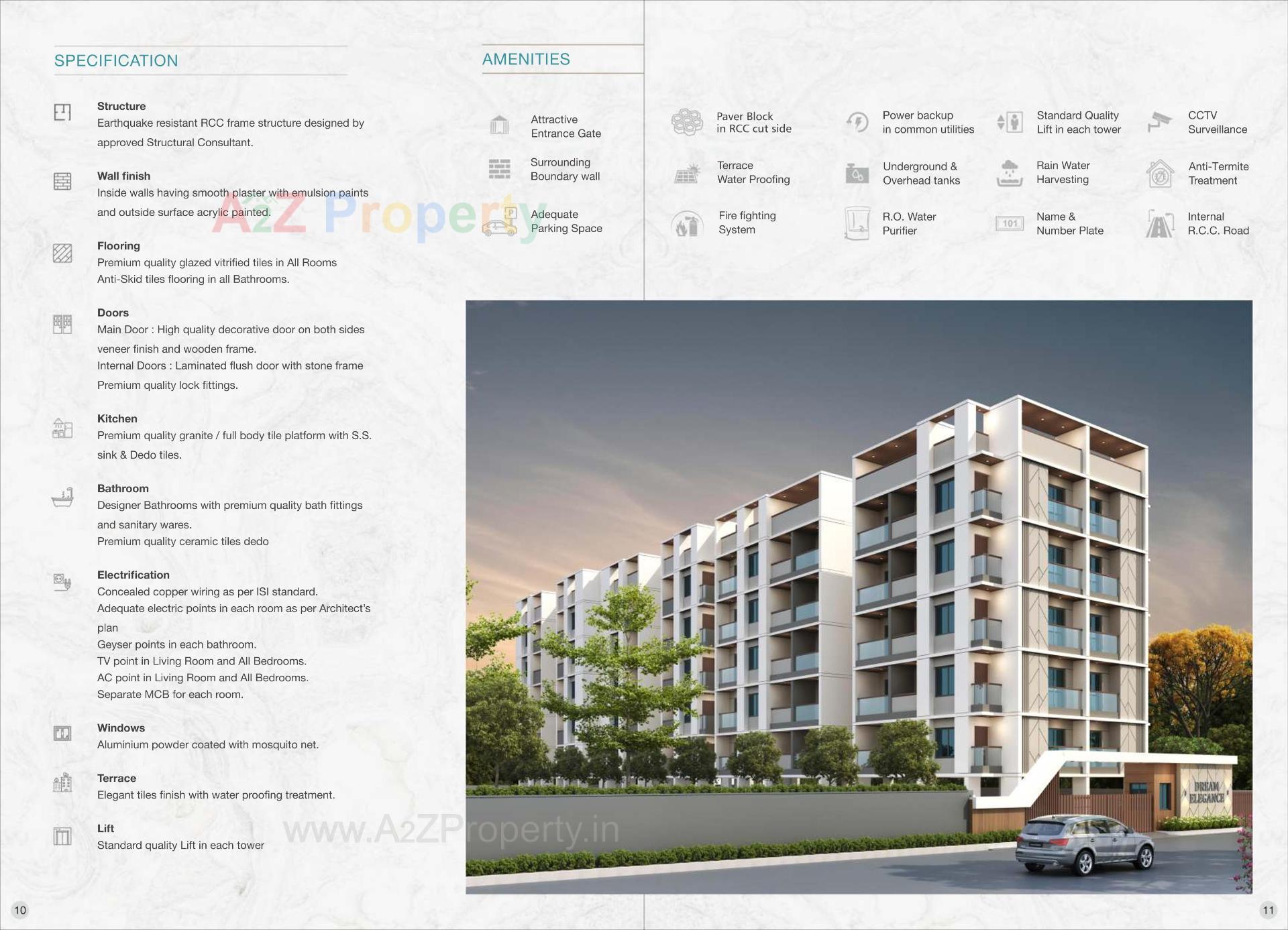  of real estate project Dream Elegance located at Harni, Vadodara, Gujarat
