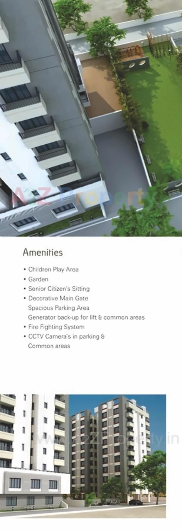 Amenities of Durga Heights For Tower A, Tower