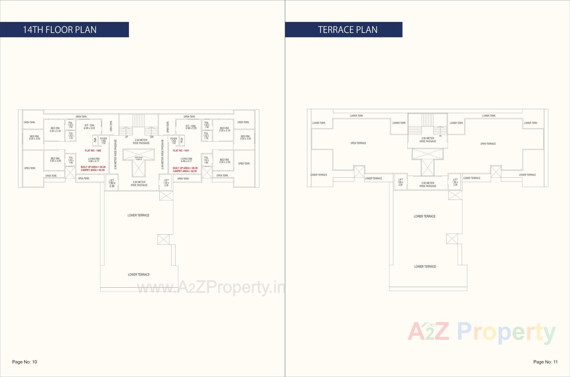 Layout of real estate project Durga Luxuria located at Bhayli, Vadodara, Gujarat