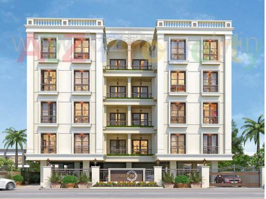 3D Elevation of real estate project Earth located at Tandalaja, Vadodara, Gujarat