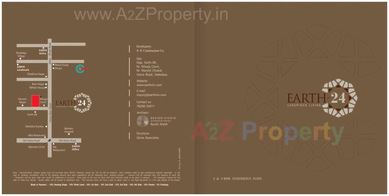  of real estate project Earth located at Tandalaja, Vadodara, Gujarat