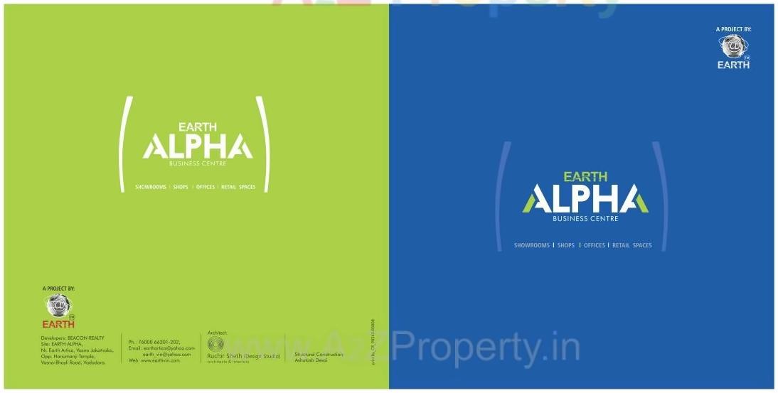  of real estate project Earth Alpha located at Tandalaja, Vadodara, Gujarat