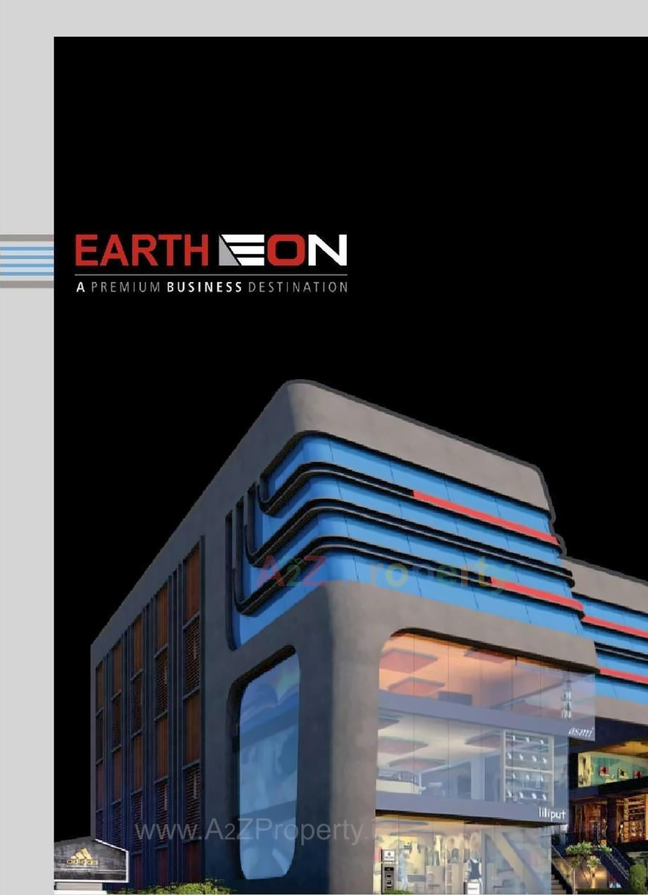 3D Elevation of real estate project Earth Eon located at Sama, Vadodara, Gujarat