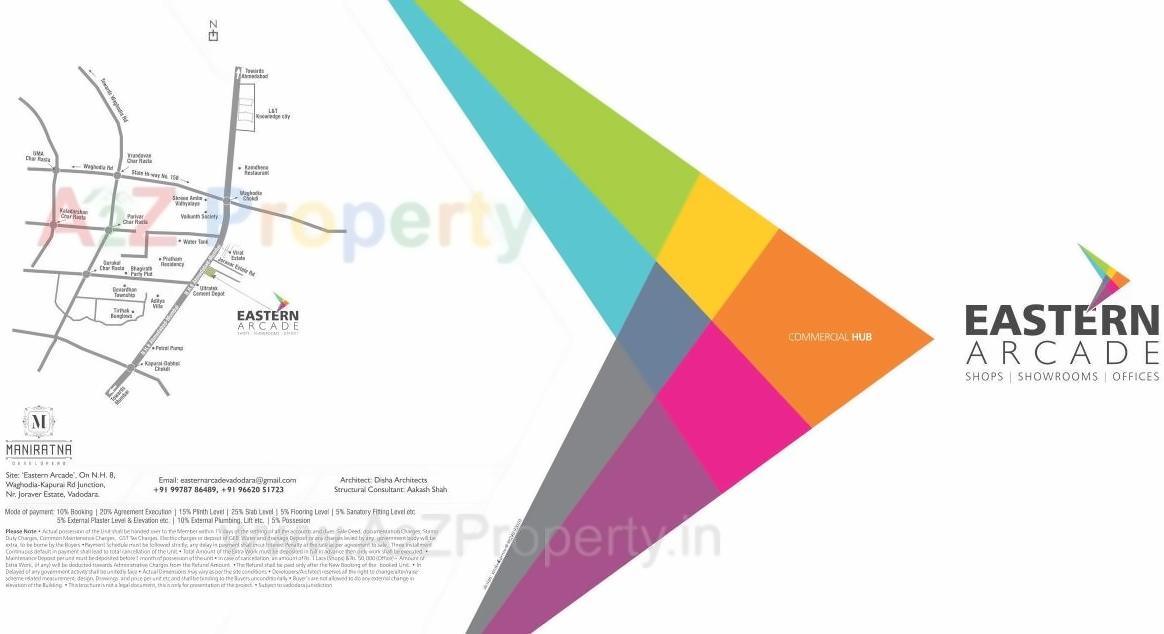  of real estate project Eastern Arcade located at Kapurai, Vadodara, Gujarat