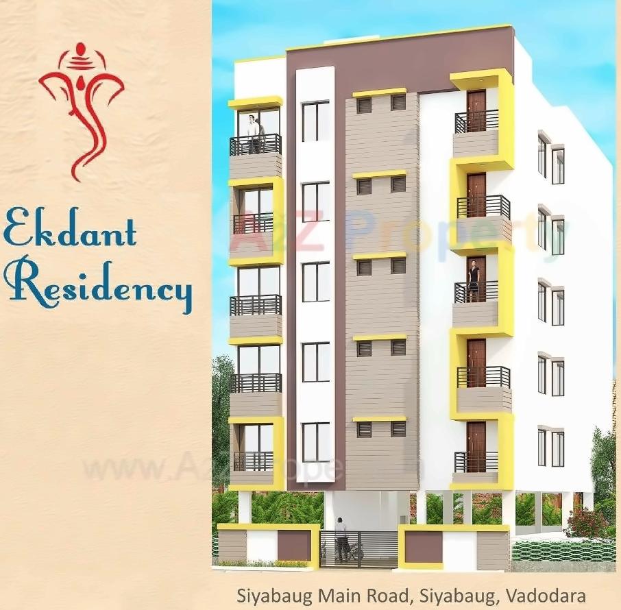 Layout of real estate project Ekdant Residency located at Kasba, Vadodara, Gujarat