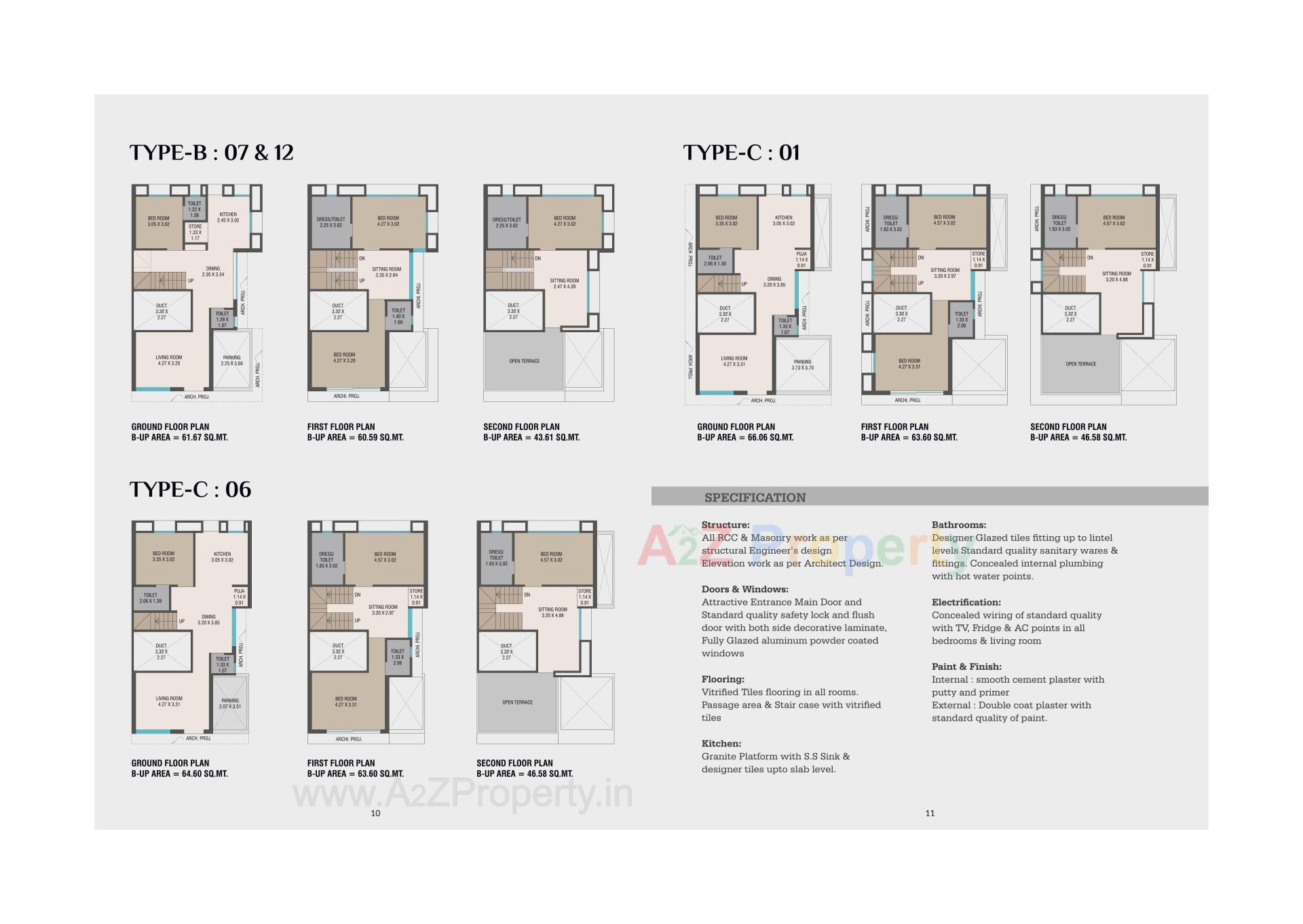  of real estate project Eleanor Calista located at Sama, Vadodara, Gujarat