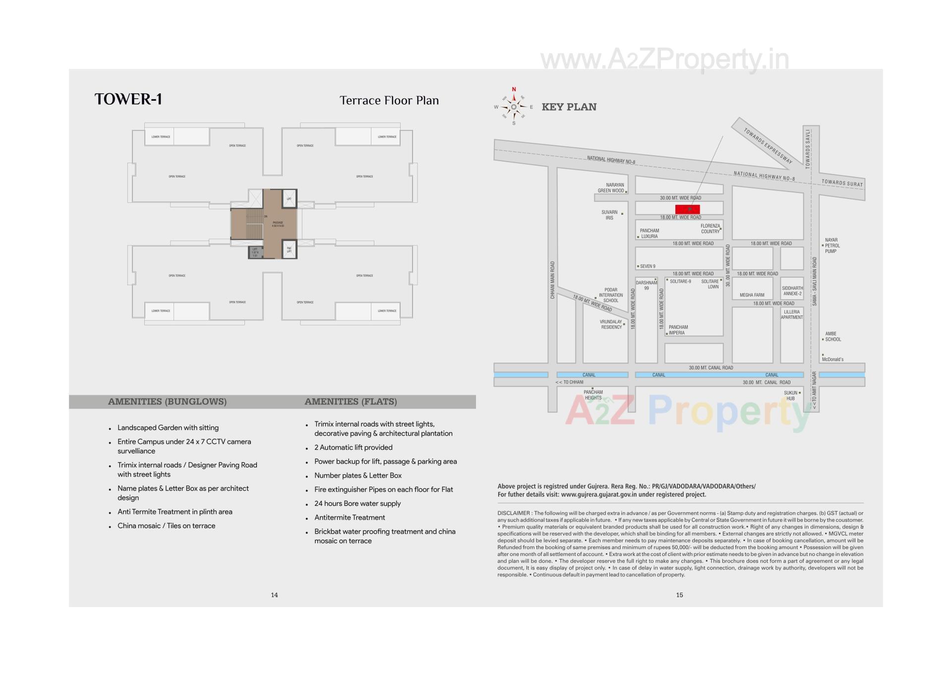  of real estate project Eleanor Calista located at Sama, Vadodara, Gujarat