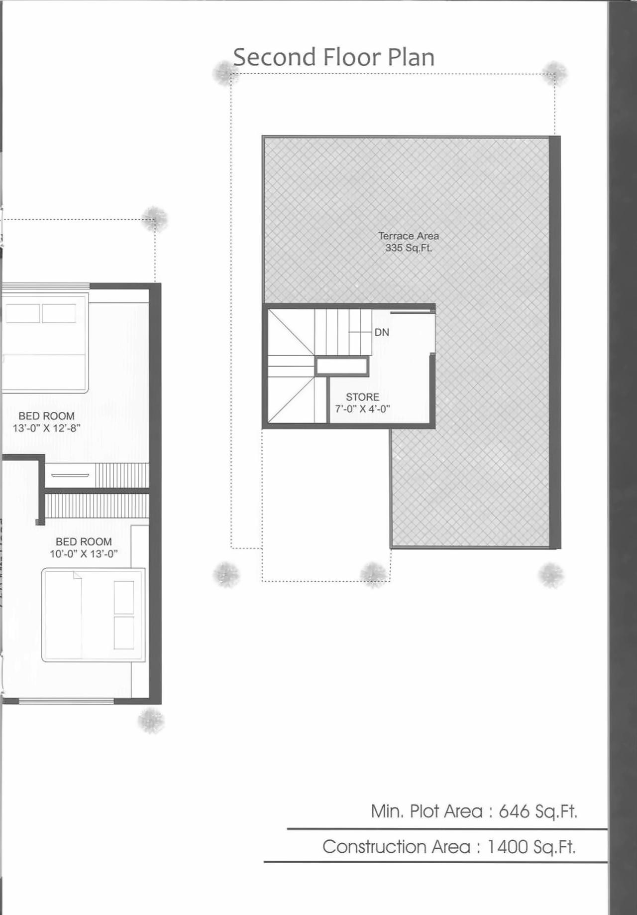 Layout of real estate project Elegance Apple located at Gorti, Vadodara, Gujarat
