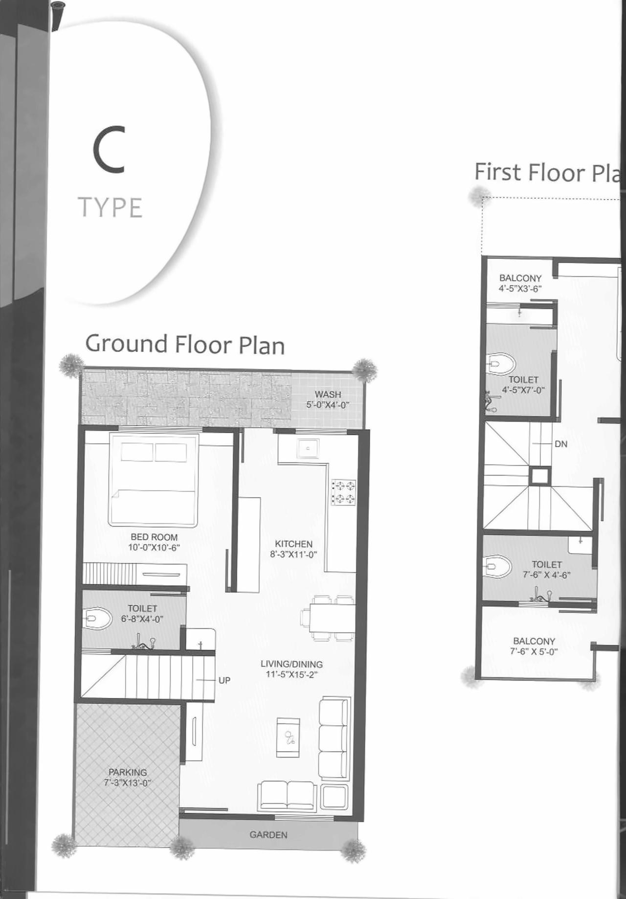 Layout of real estate project Elegance Apple located at Gorti, Vadodara, Gujarat