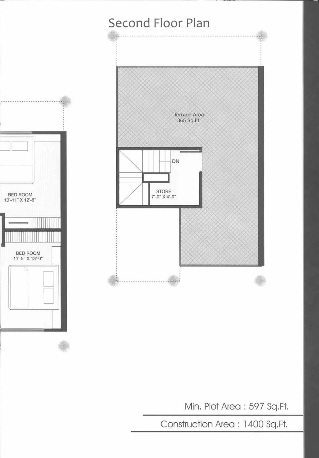 Layout of real estate project Elegance Apple located at Gorti, Vadodara, Gujarat