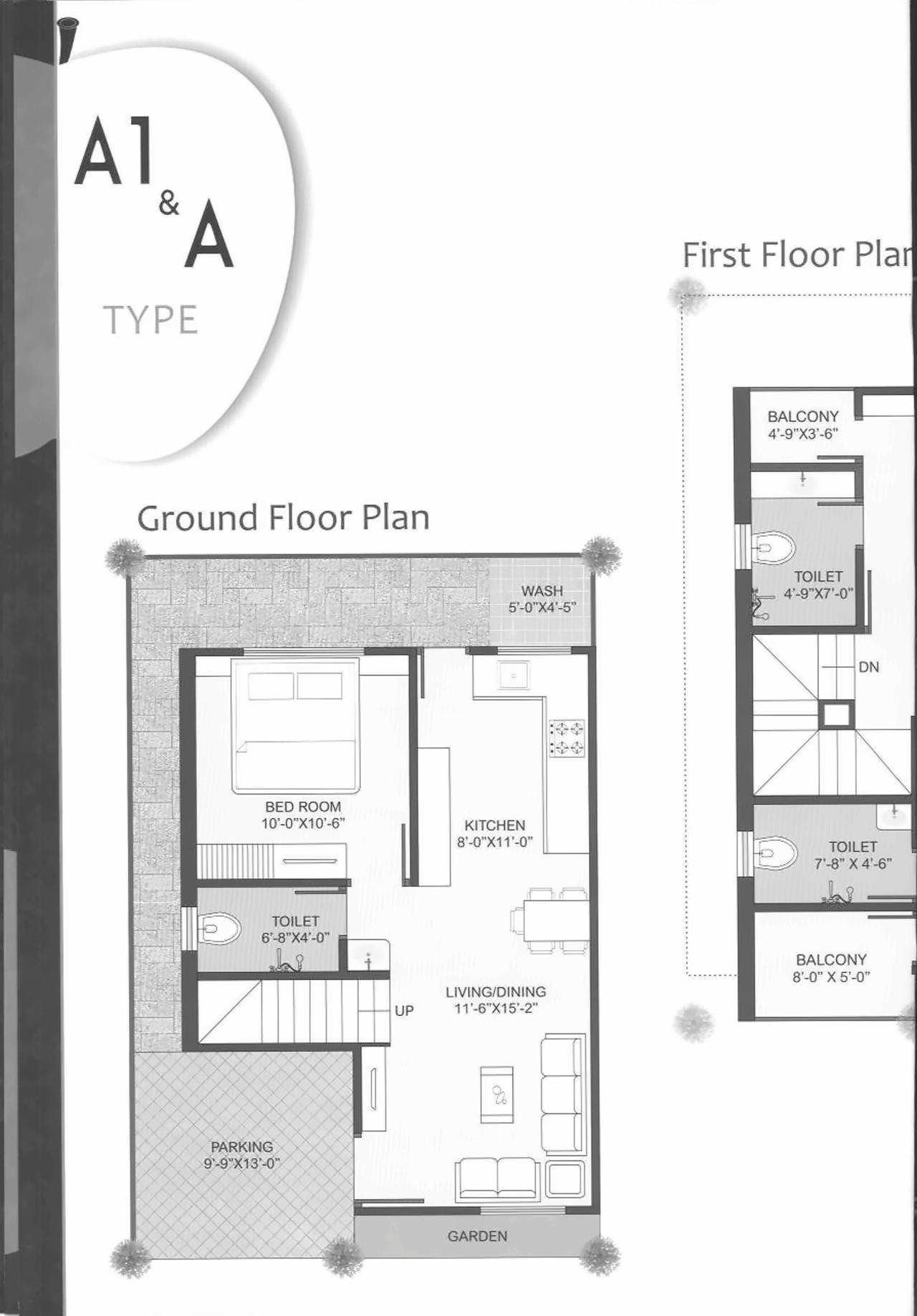 Layout of real estate project Elegance Apple located at Gorti, Vadodara, Gujarat