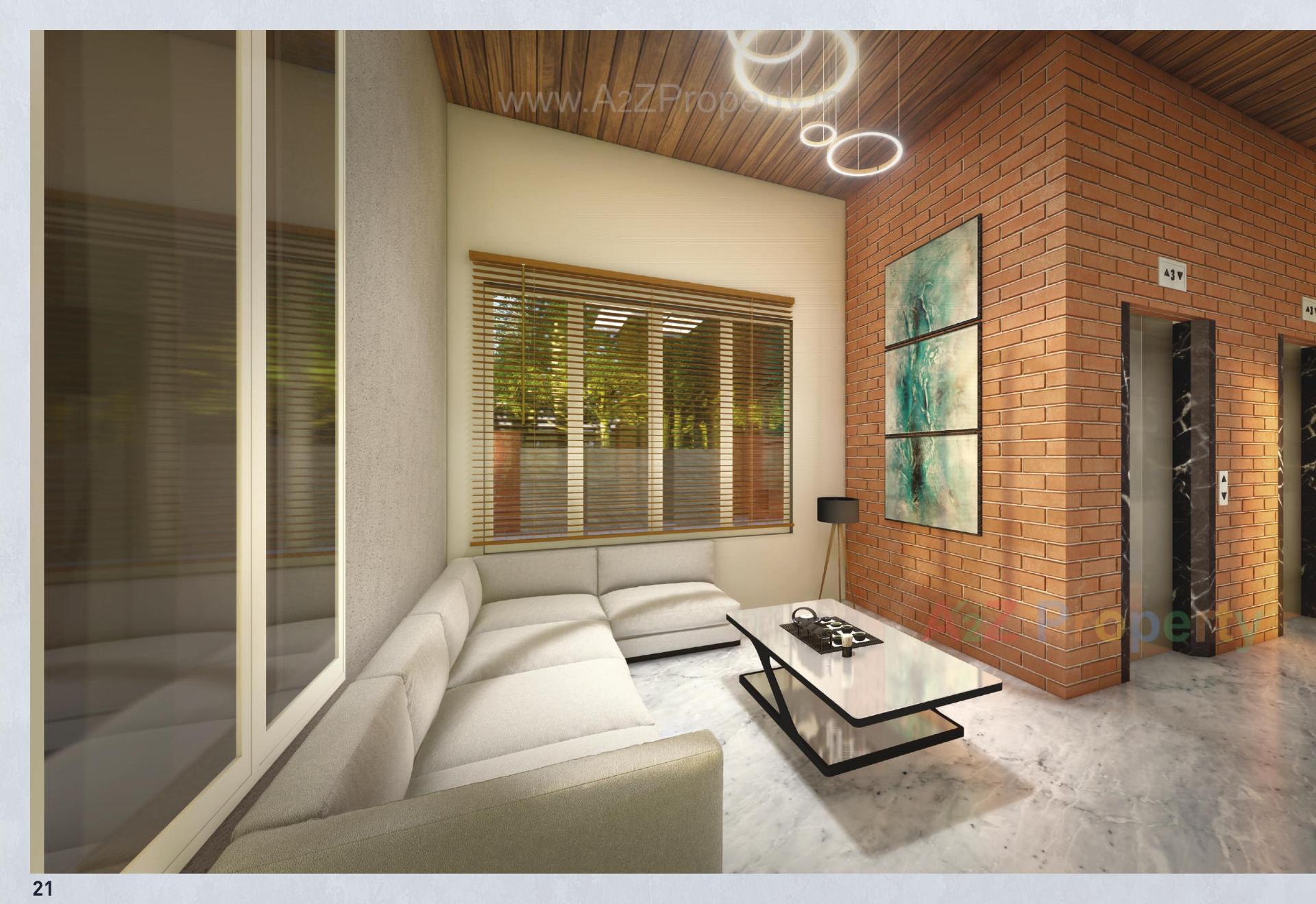 3D Elevation of real estate project Eleven located at Bhayli, Vadodara, Gujarat