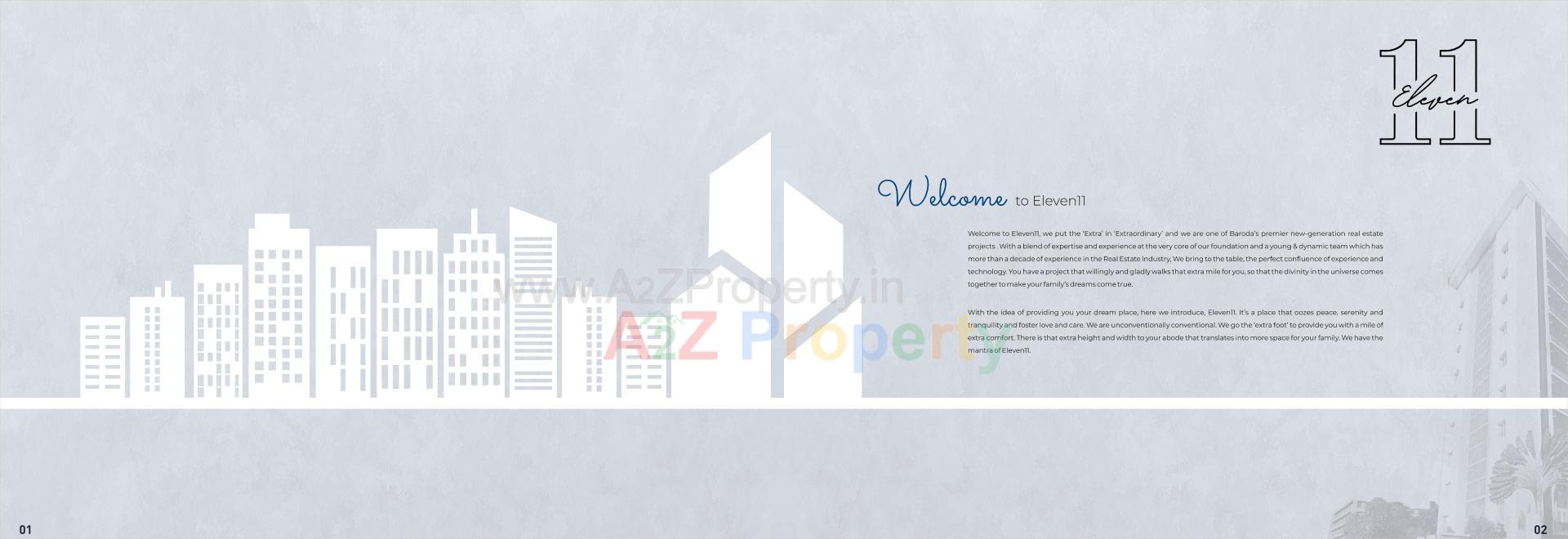  of real estate project Eleven located at Bhayli, Vadodara, Gujarat