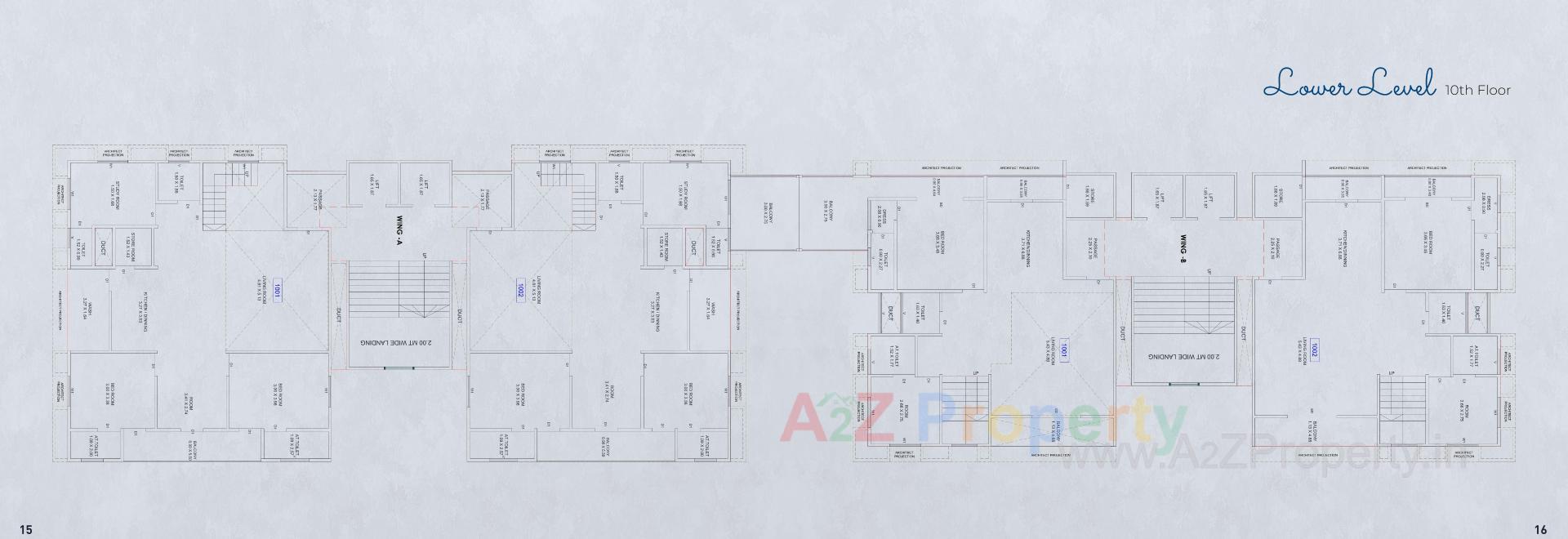 Layout of real estate project Eleven located at Bhayli, Vadodara, Gujarat