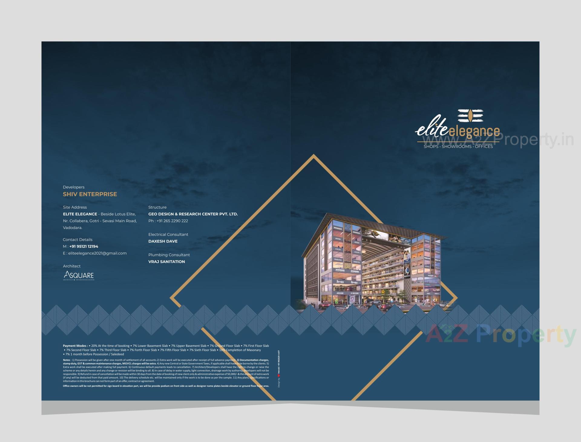  of real estate project Elite Elegance located at Gotri, Vadodara, Gujarat